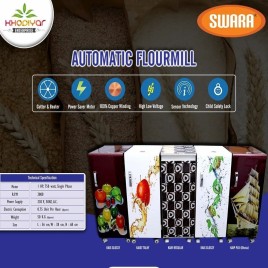 Automatic Flour Mill, 1 HP, 10 KG Capacity