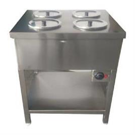 1 HP Stainless Steel Restaurant Food Warmer Machine, 220V