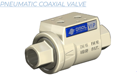 VIP Pneumatic Brass Coaxial Valve 10 Bar