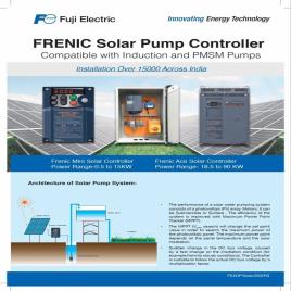 10 HP Fuji Electric Solar Pump Drive