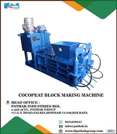 10 hp Fully Automatic Cocopeat Block Machine