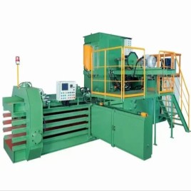 100 Ton Horizontal Paper Baling Press