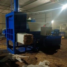 100 Ton Automatic Rice Husk Press Machine