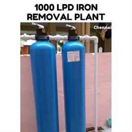 1000 Lpd Water Iron Filter