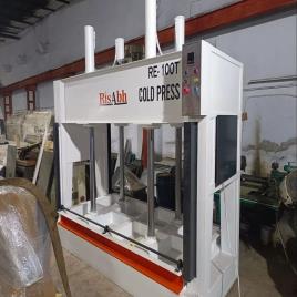Manual Woodworking Cold Press, 100 Ton Capacity