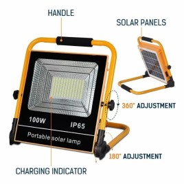 100W Emergency Solar Flood Light
