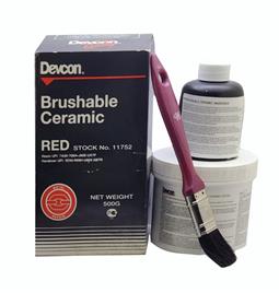 Devcon Brushable Ceramic Red Coating 11752