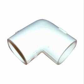 90 Degree UPVC Elbow Fitting, 1/2 inch