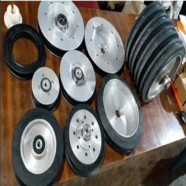 Stainless Steel Wire Saw Pulley, Single Groove