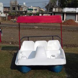 13ft 4 Seater FRP Paddle Boat