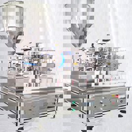 Semi Automatic Plastic Tube Filling and Sealing Machine