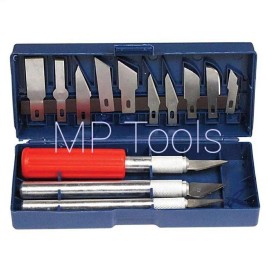 16 Piece Hobby Knife Set - Crafting