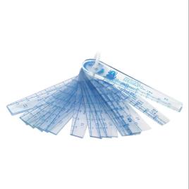 Plastic Feeler Gauge Set, 18 Blades