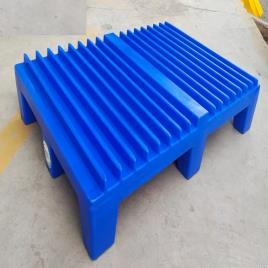 180mm Grooved Top Printing Plastic Pallet