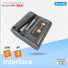 HS-88AI 1D/2D Thermal Receipt Printer