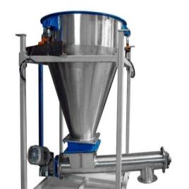 Loss-In-Weight Auger Filling System