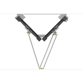 2-Axis Delta Robotic Workspace 400mm