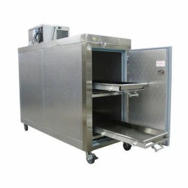 2 Body Mortuary Holding Chamber