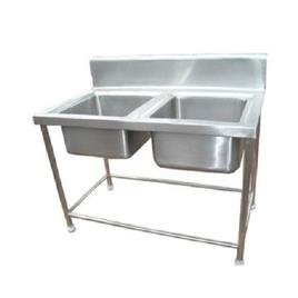 2 Compartment Steel Sink