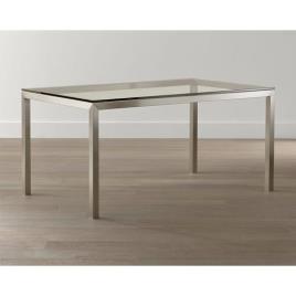 2 Feet SS Toughened Glass Tea Table, For Office