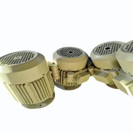 2 hp Single Phase Vertical Flange Motor