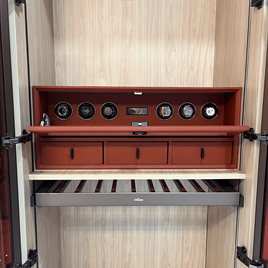2 Layer Watch Winder with Storage Boxes – Ralphie Soft Close