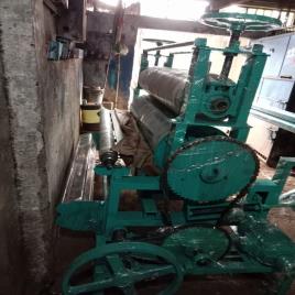 Two Roll Fabric Finishing Machine