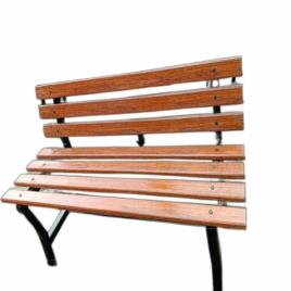 2 Seater Mild Steel Garden Bench