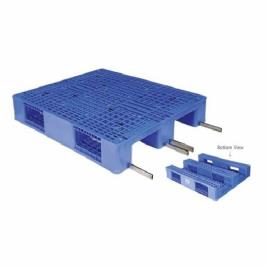 2-Way Industrial Polyethylene Pallet, 4000kg Storage Capacity