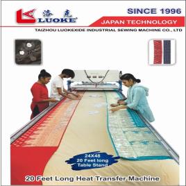 20 Feet Automatic Heat Press Machine