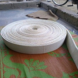 2000 mm White Nylon Flat Industrial Belt