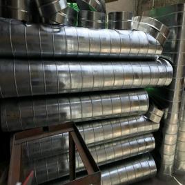 22 Gauge Oval Spiral Duct