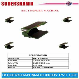Sudershan 225mm Belt Sanding Machine