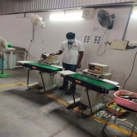 230V PP Pouch Slitting Machine, 500+ m/min