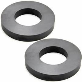 24mm Ring Ferrite Magnet, 4mm Thick, Y 30BH