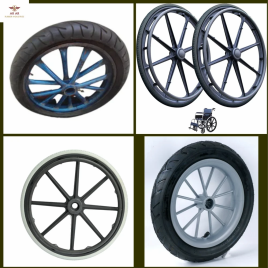 24x2 Polyurethane Trolley Wheels