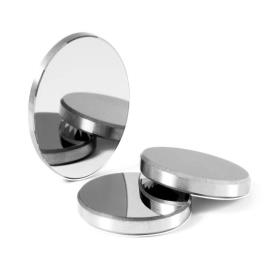 25mm Silver Metal CO2 Laser Mirror, 2 Inch Thickness, Circle