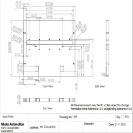 2D Detailed Drafting Service