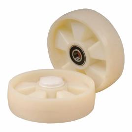 2X0.5 Nylon Pallet Wheel with Brake