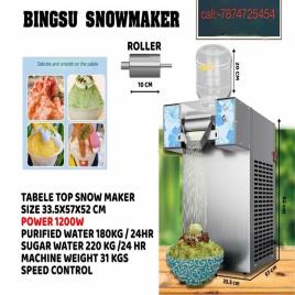 180kg Commercial Snow Ice Machine (3-5 Sec)
