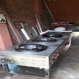 Commercial LPG 3 Burner Chinese Gas Range