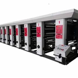 Eight Color Rotogravure Printer