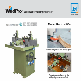 Heavy Duty 3 HP Spindle Moulder Machine