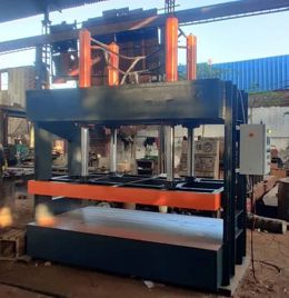 3 Phase Hydraulic Cold Press Machine, 100 Ton