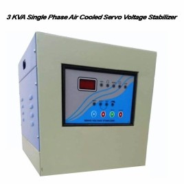 3 KVA Industrial Air Cooled Servo Voltage Machine