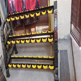 3 Layer Mild Steel Dumbbell Rack