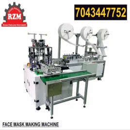 Fully Automatic 3 Ply Mask Making Machine RZM-V11
