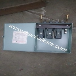3 Pole Sheet Metal Switch Fuse Equipment, Industrial