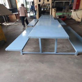3 Seater Mild Steel Outdoor Bench