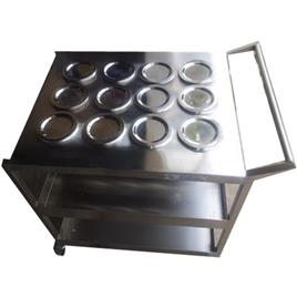 3 Shelf Stainless Steel Kitchen Trolley